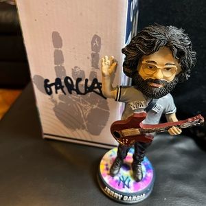 NY YANKEES JERRY GARCIA ROAD JERSEY BOBBLEHEAD 2023 SGA GRATEFUL DEAD